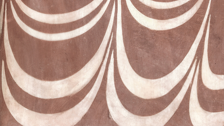 Shannon-Garden Smith, process detail image from Dust Ruffle V, pigmented found dust sourced from Western campus, acrylic panel